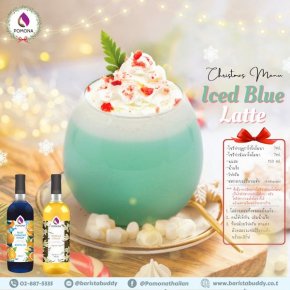 Iced Blue Latte